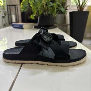 Chaco Lowdown Slide Sandal Black Womens Size 7